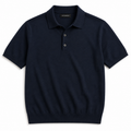 Alveron Riviera Knit Polo – Midnight Navy